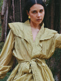 Kimono textura pistache