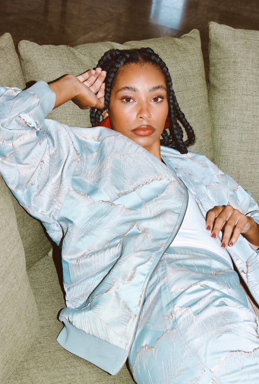 Bomber Jacquard Oversized