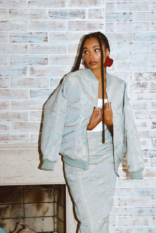 Bomber Jacquard Oversized