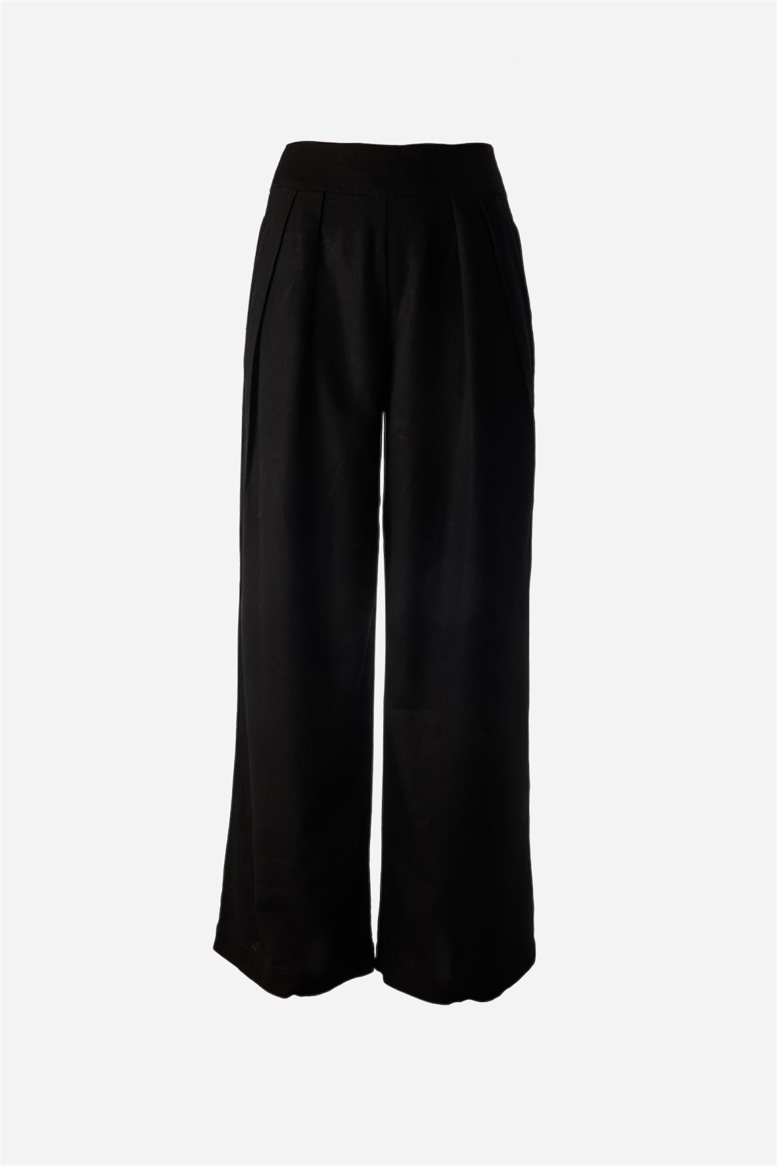 Calça Preta com Linho