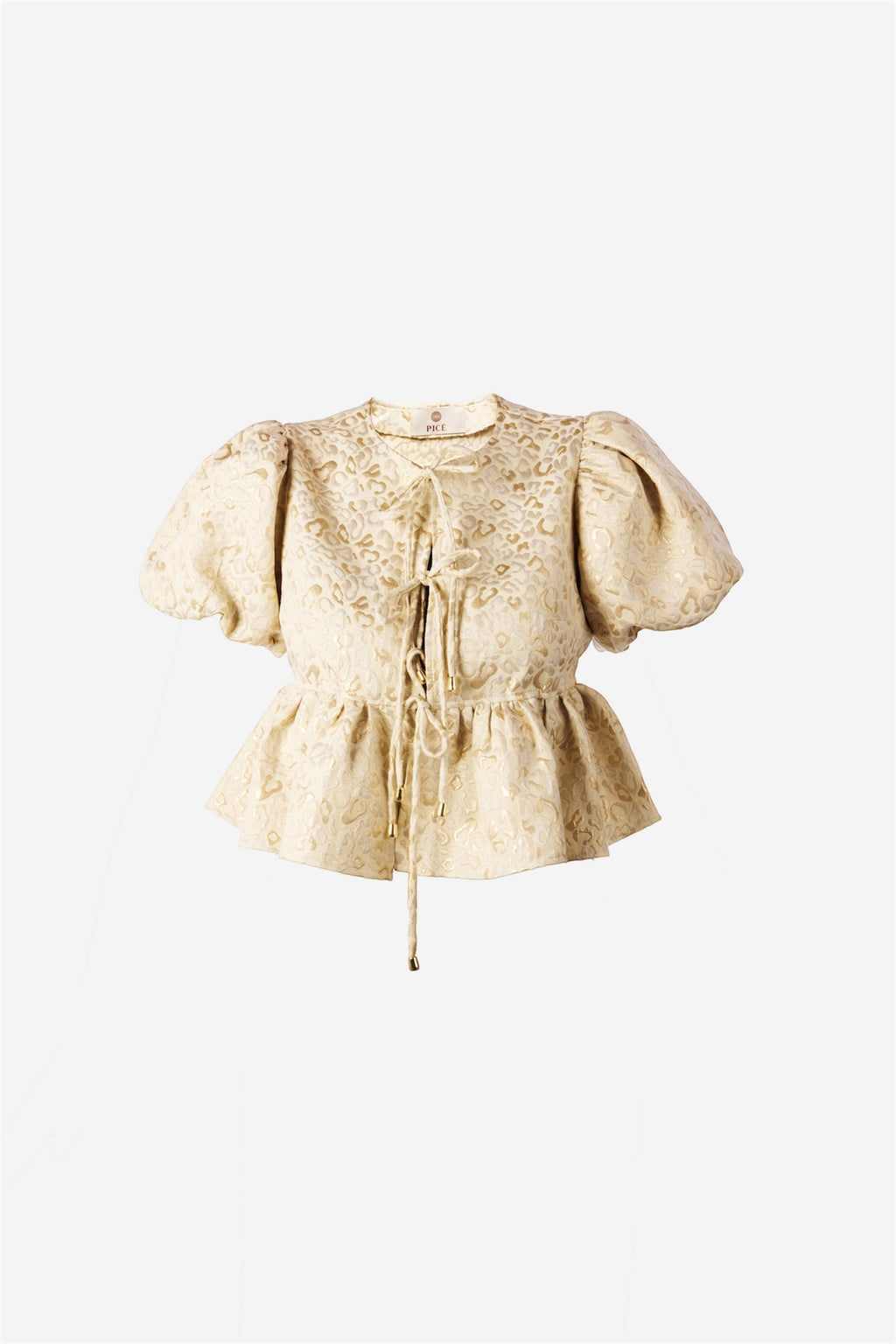 Blusa Laços em Jacquard