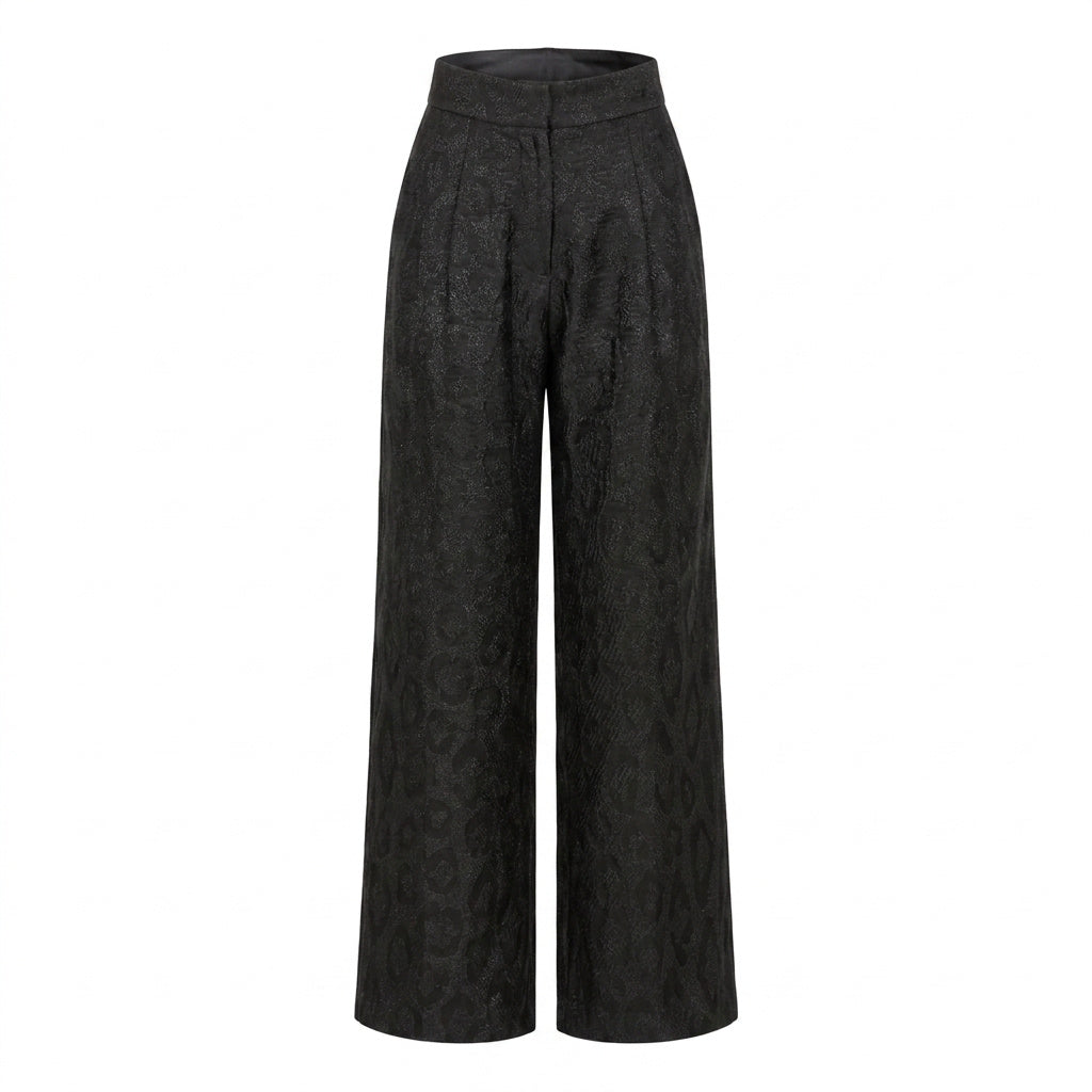 Calça Jacquard Reta